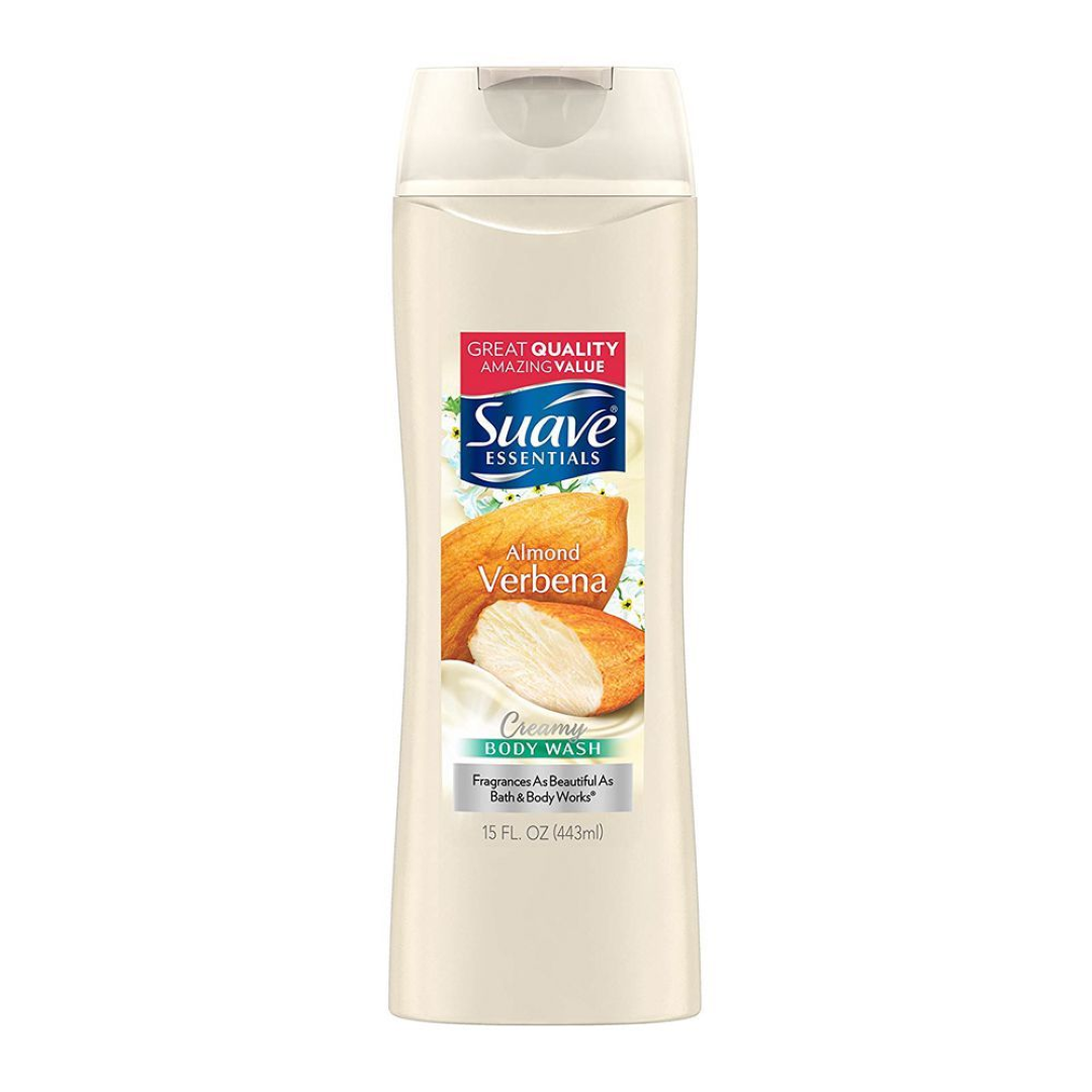 SUAVE ESS B/WASH ALMOND VERBENA 443ML
